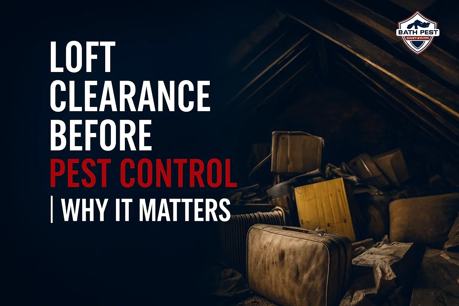 Loft Clearance Before Pest Control